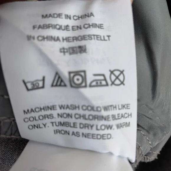 J Crew 365 Womens Gray High Rise Slim Straight Leg Cameron Ankle Pants Size 8 - Picture 9 of 12